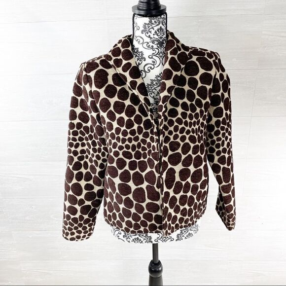 Vintage Painted Pony Animal Print Blazer Jacket - Picture 1 of 8